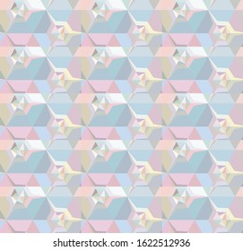 Abstract background texture in geometric ornamental style. Seamless design.