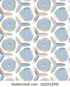 Abstract background texture in geometric ornamental style. Seamless design.