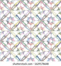 Abstract background texture in geometric ornamental style. Seamless design.