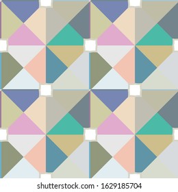 Abstract background texture in geometric ornamental style. Seamless design.