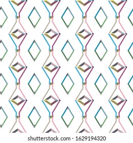 Abstract background texture in geometric ornamental style. Seamless design.