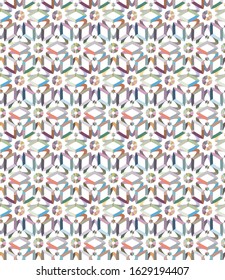 Abstract background texture in geometric ornamental style. Seamless design.