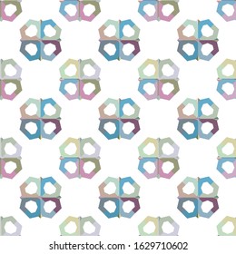 Abstract background texture in geometric ornamental style. Seamless design.