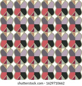 Abstract background texture in geometric ornamental style. Seamless design.