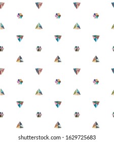 Abstract background texture in geometric ornamental style. Seamless design.