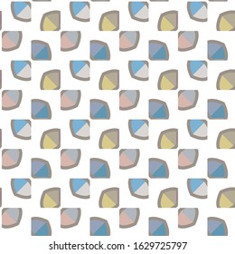 Abstract background texture in geometric ornamental style. Seamless design.