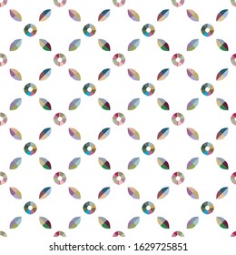 Abstract background texture in geometric ornamental style. Seamless design.
