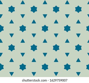 Abstract background texture in geometric ornamental style. Seamless design.
