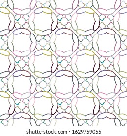 Abstract background texture in geometric ornamental style. Seamless design.