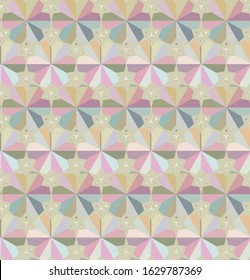 Abstract background texture in geometric ornamental style. Seamless design.