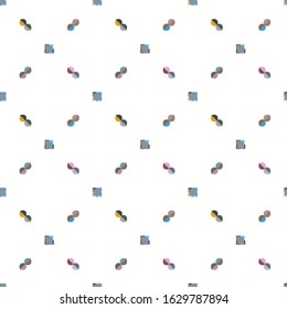 Abstract background texture in geometric ornamental style. Seamless design.
