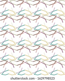 Abstract background texture in geometric ornamental style. Seamless design.