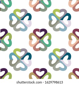 Abstract background texture in geometric ornamental style. Seamless design.