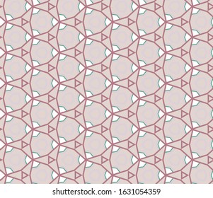 Abstract background texture in geometric ornamental style. Seamless design.