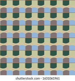 Abstract background texture in geometric ornamental style. Seamless design.