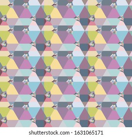 Abstract background texture in geometric ornamental style. Seamless design.
