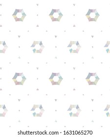 Abstract background texture in geometric ornamental style. Seamless design.