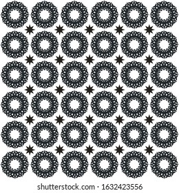 Abstract background texture in geometric ornamental style.