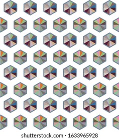 Abstract background texture in geometric ornamental style. Seamless design.