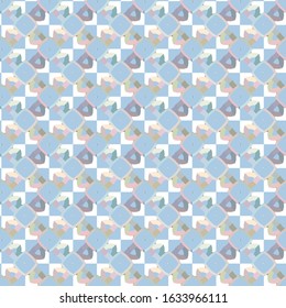Abstract background texture in geometric ornamental style. Seamless design.