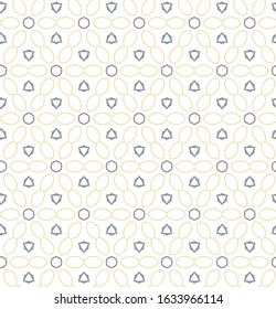 Abstract background texture in geometric ornamental style. Seamless design.