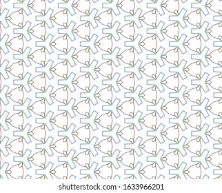 Abstract background texture in geometric ornamental style. Seamless design.