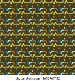 Abstract background texture in geometric ornamental style. Seamless design.