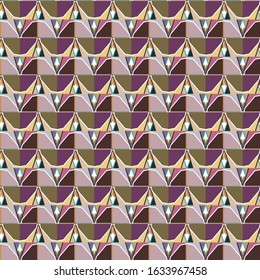 Abstract background texture in geometric ornamental style. Seamless design.