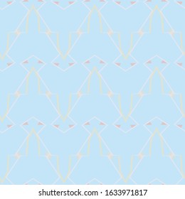 Abstract background texture in geometric ornamental style. Seamless design.