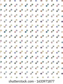 Abstract background texture in geometric ornamental style. Seamless design.