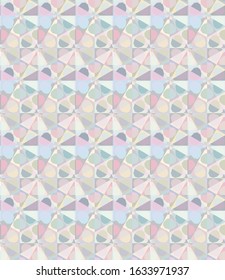 Abstract background texture in geometric ornamental style. Seamless design.