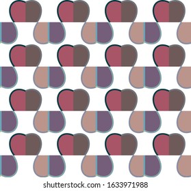 Abstract background texture in geometric ornamental style. Seamless design.