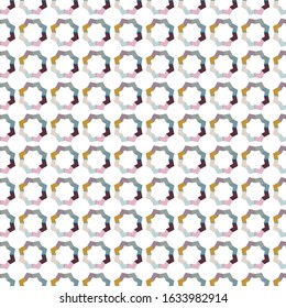 Abstract background texture in geometric ornamental style. Seamless design.
