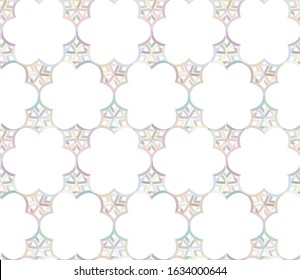 Abstract background texture in geometric ornamental style. Seamless design.