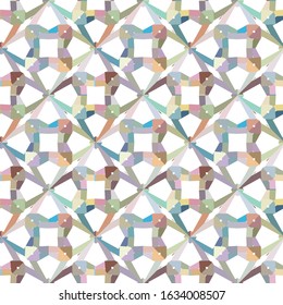 Abstract background texture in geometric ornamental style. Seamless design.