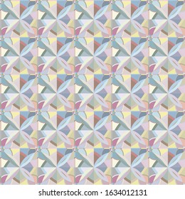 Abstract background texture in geometric ornamental style. Seamless design.