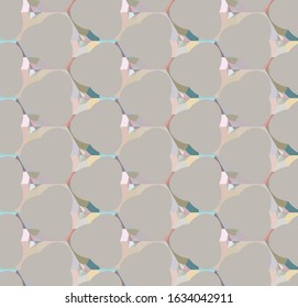 Abstract background texture in geometric ornamental style. Seamless design.