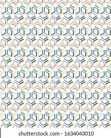 Abstract background texture in geometric ornamental style. Seamless design.