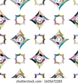 Abstract background texture in geometric ornamental style. Seamless design.