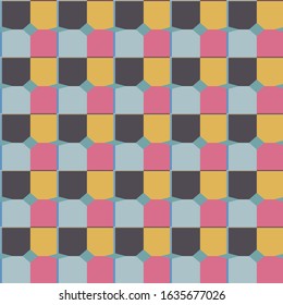 Abstract background texture in geometric ornamental style. Seamless design.
