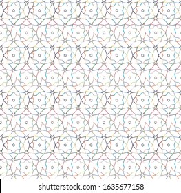 Abstract background texture in geometric ornamental style. Seamless design.