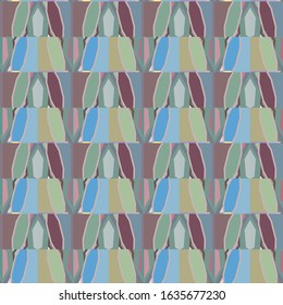 Abstract background texture in geometric ornamental style. Seamless design.