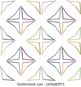 Abstract background texture in geometric ornamental style. Seamless design.