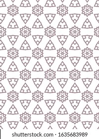 Abstract background texture in geometric ornamental style. Seamless design.