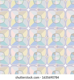 Abstract background texture in geometric ornamental style. Seamless design.