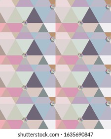 Abstract background texture in geometric ornamental style. Seamless design.