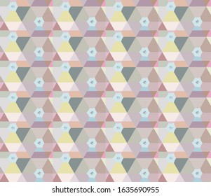 Abstract background texture in geometric ornamental style. Seamless design.