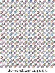 Abstract background texture in geometric ornamental style. Seamless design.