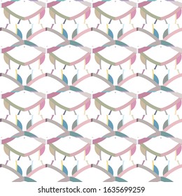 Abstract background texture in geometric ornamental style. Seamless design.