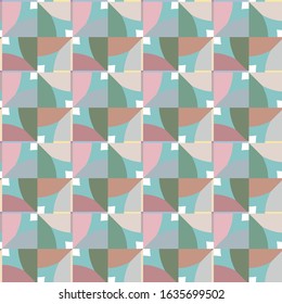 Abstract background texture in geometric ornamental style. Seamless design.